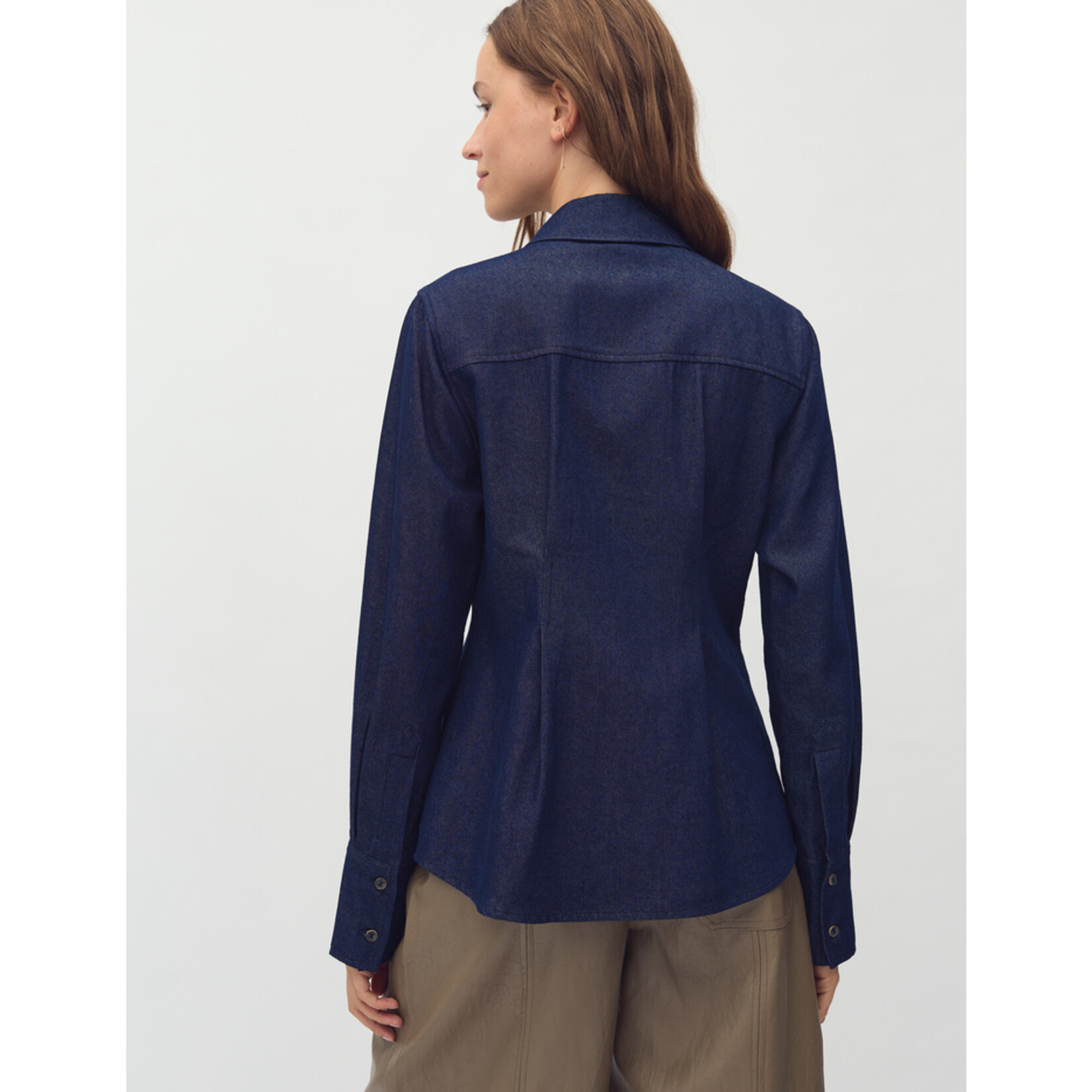 mbyM 58370064 Bican-M jeans jasje dark denim.