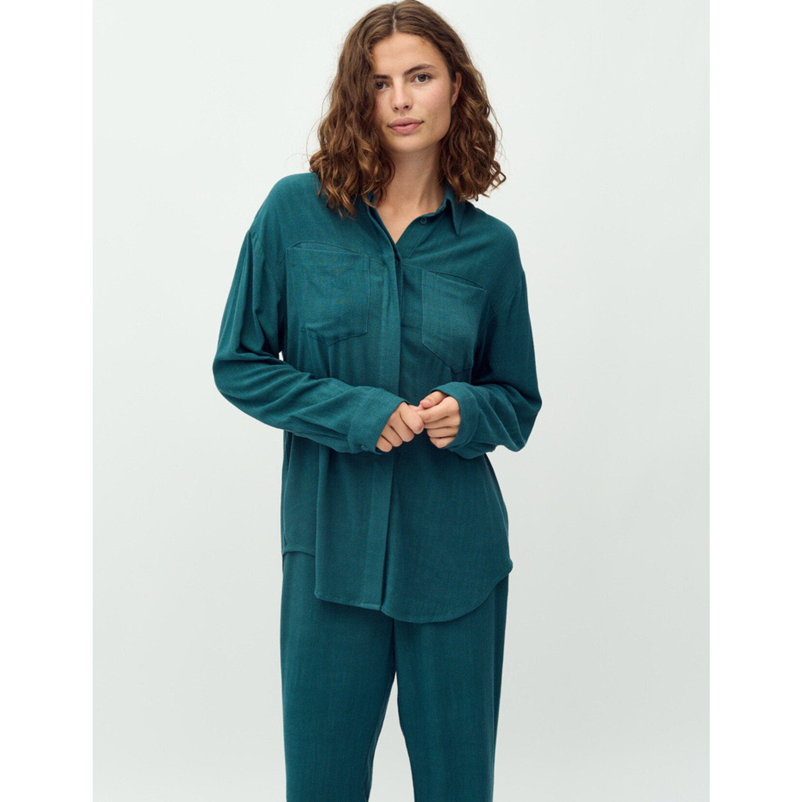 mbyM 31589379 Emmett-M pant mediterranian/groen