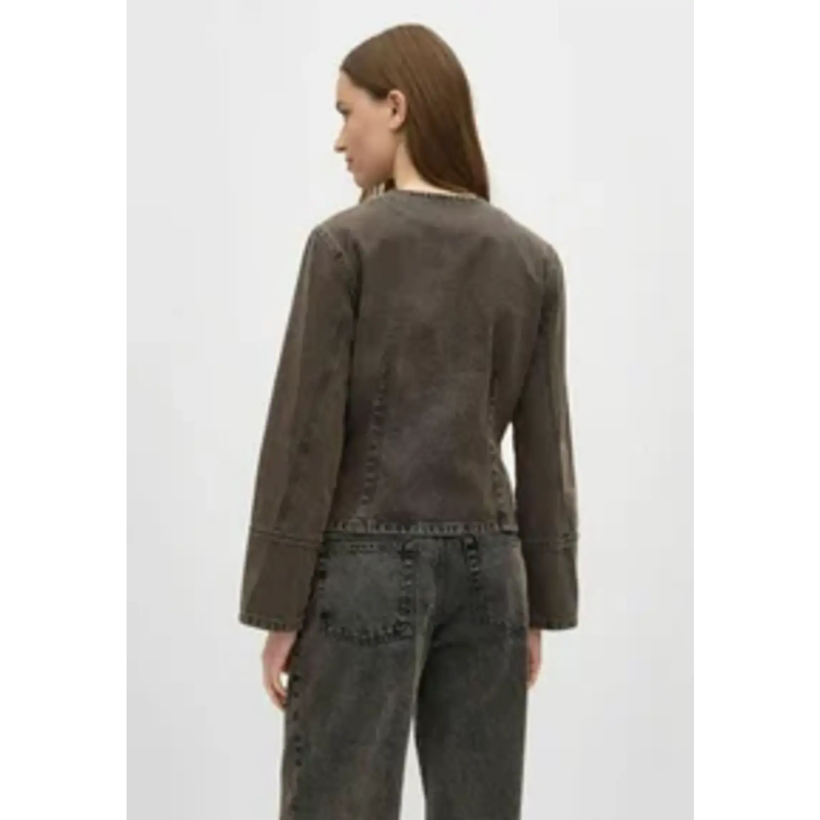 Liandra-M,  bruine jeans kleur chocolate martini