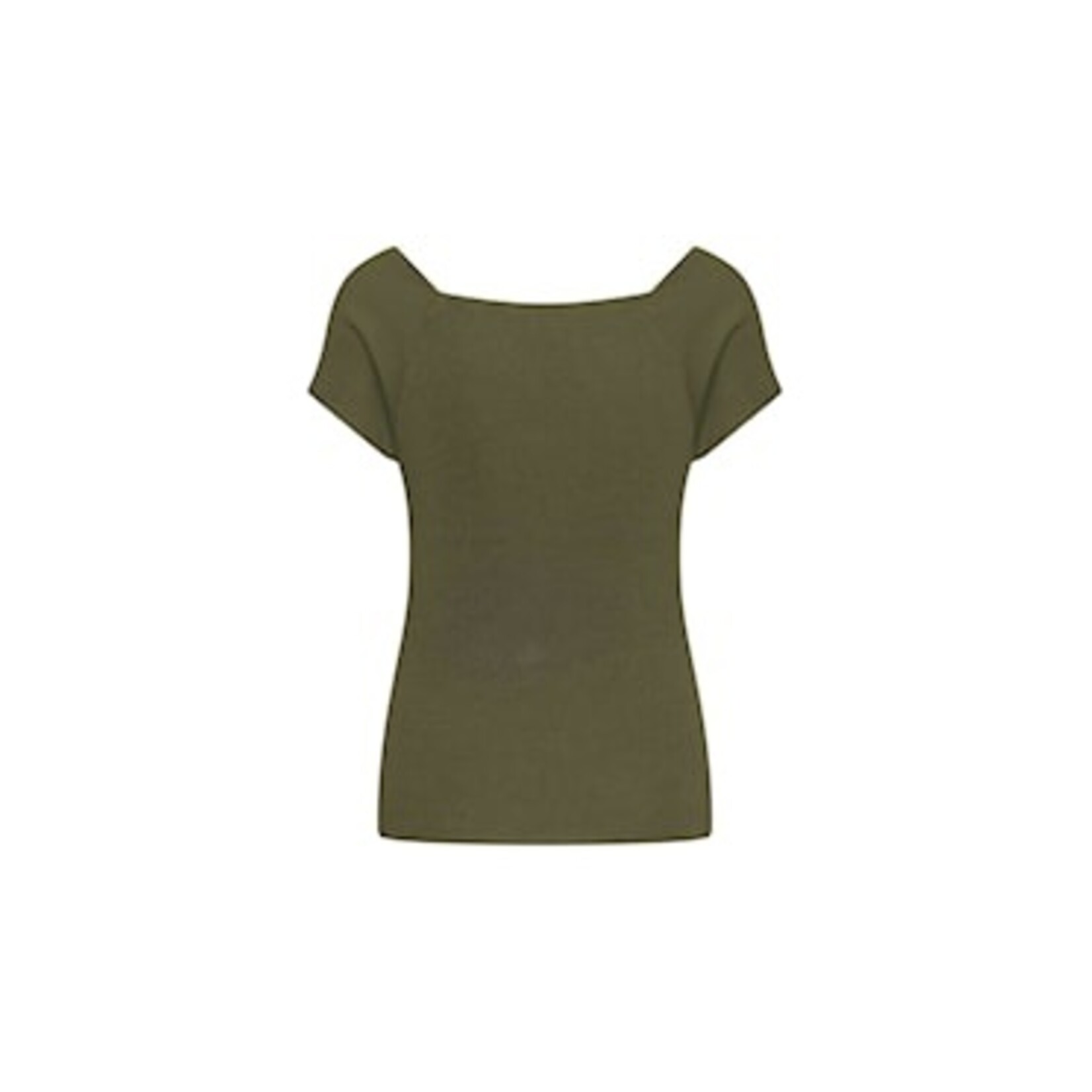 ZILCH Top shortsleeve BAS10.025 army