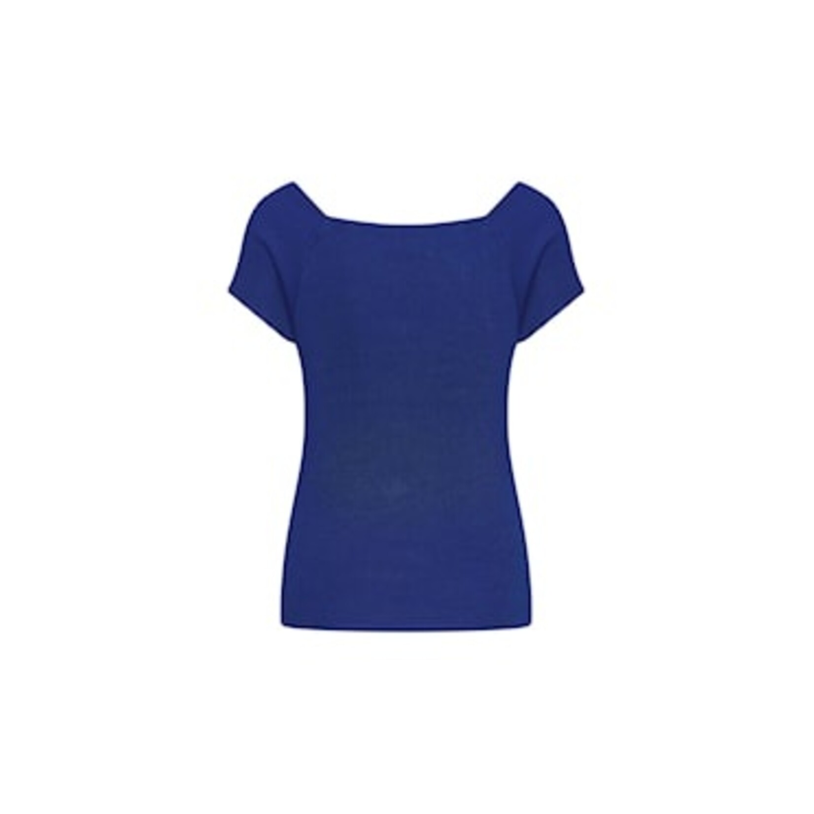 ZILCH Top shortsleeve BAS10.025 royal blue