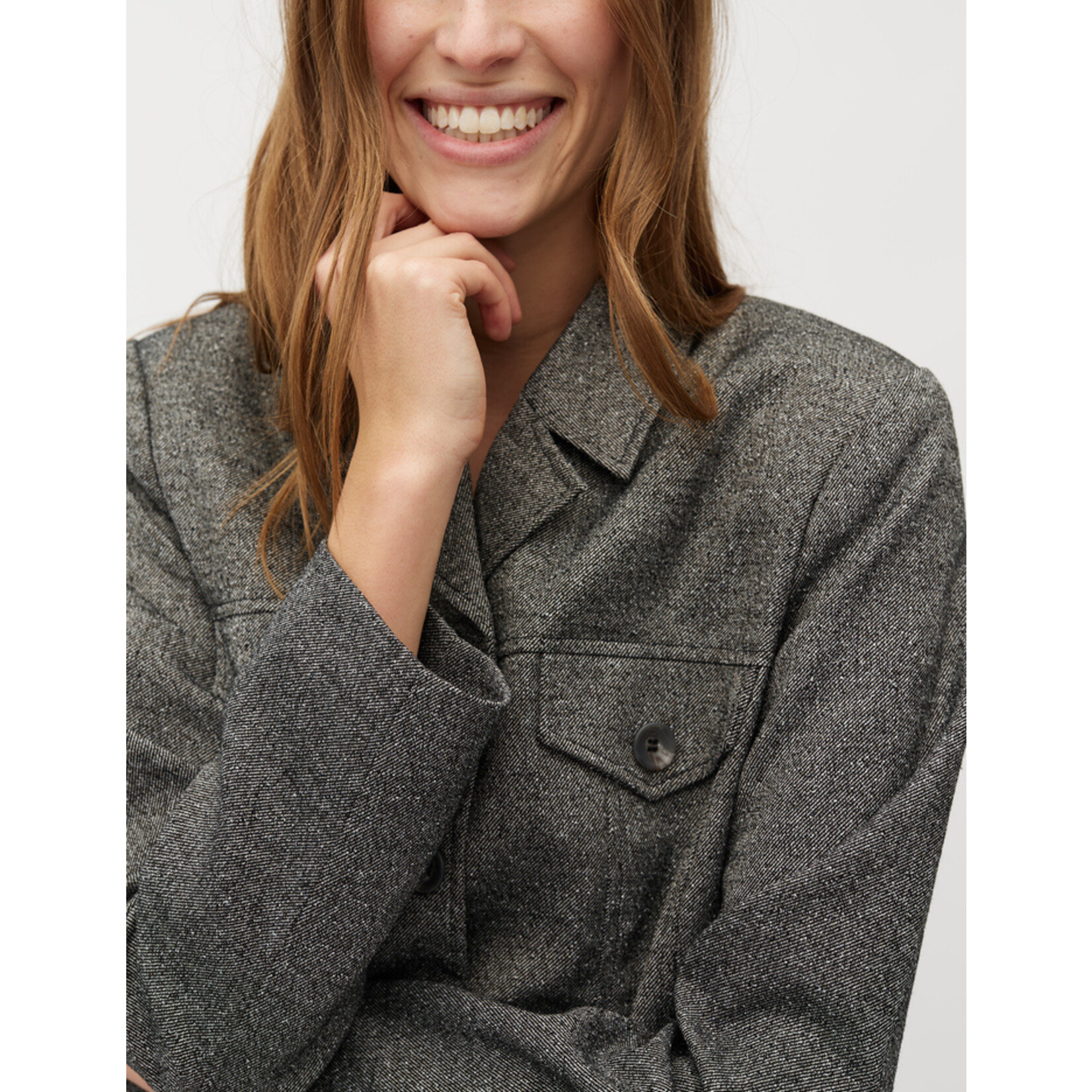 mbyM Fergi-M, jacket 50% polyester, 48% viscose en 2% elasthan