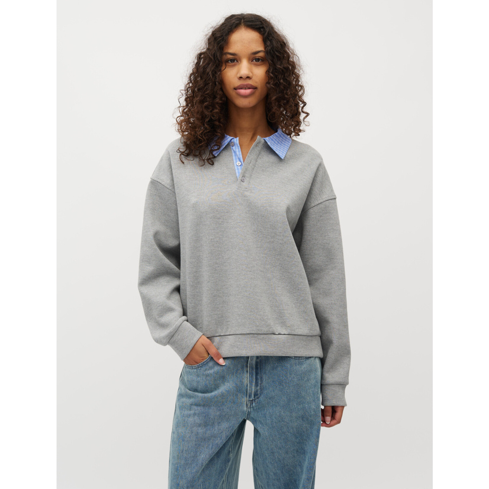 mbyM Royla-M, sweatshirt 50% katoen en 50% polyester