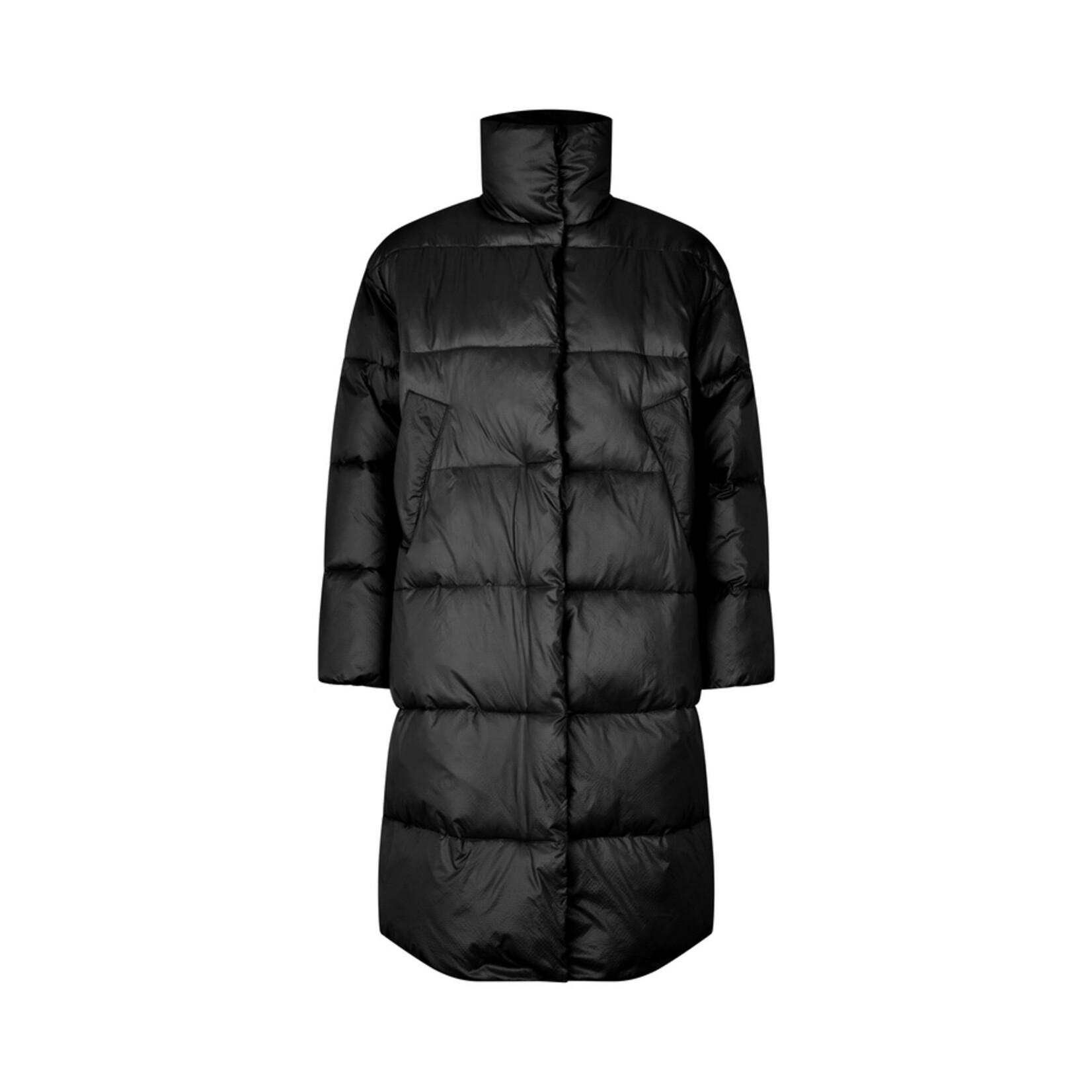 mbyM Seraphina long-M black 100% nylon, vulsel 100% polyester