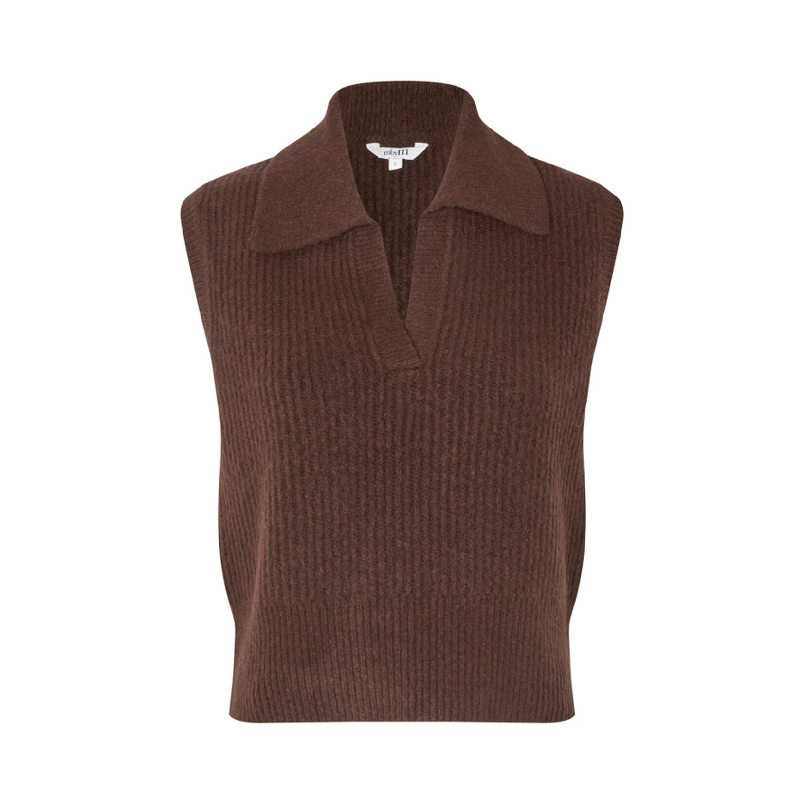 mbyM Rifka-M, Shyla knit, 6% wol, 36% nylon, 51% acryl en 7% elasthan kleur fig.