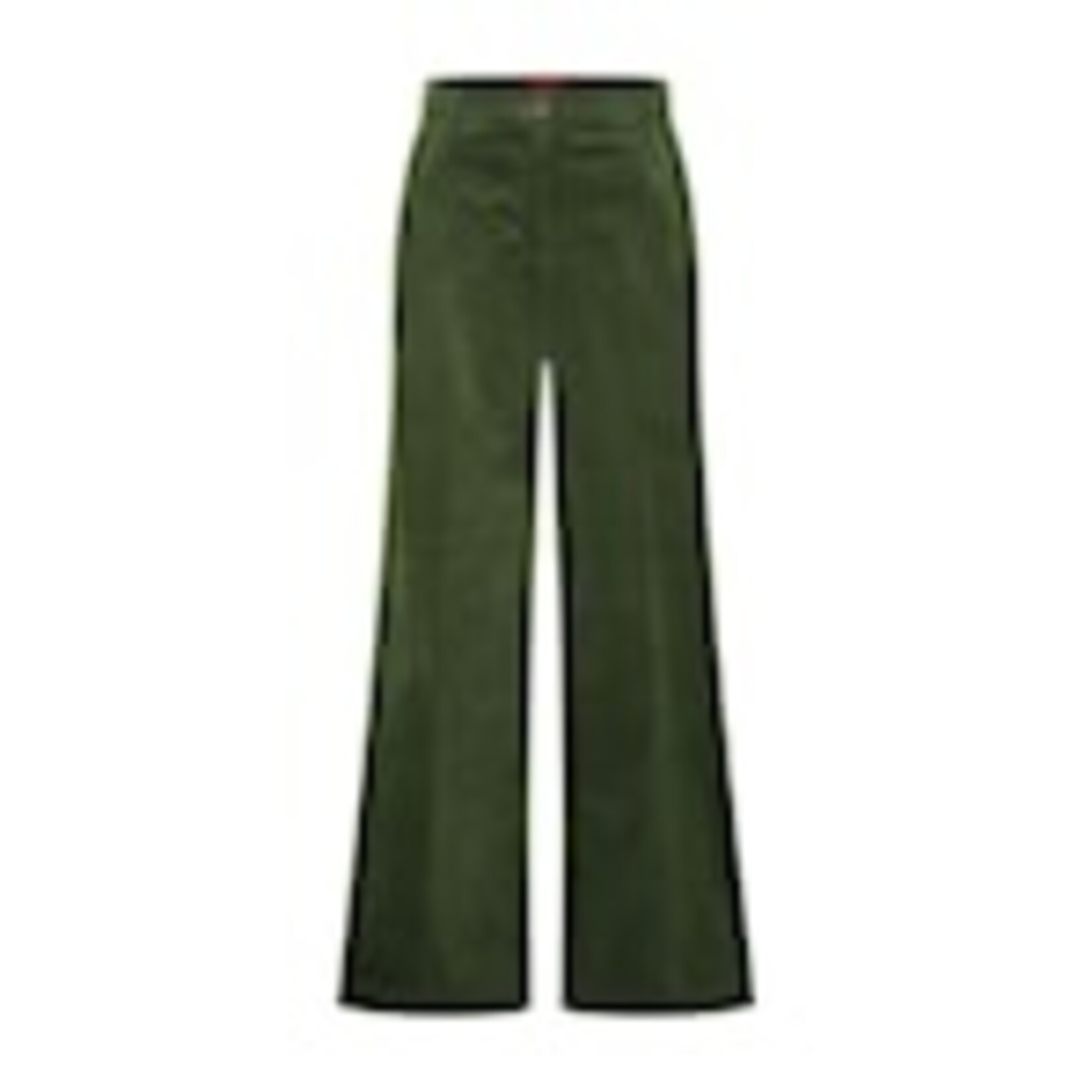 ZILCH 252RIB74 ribbroek donkergroen