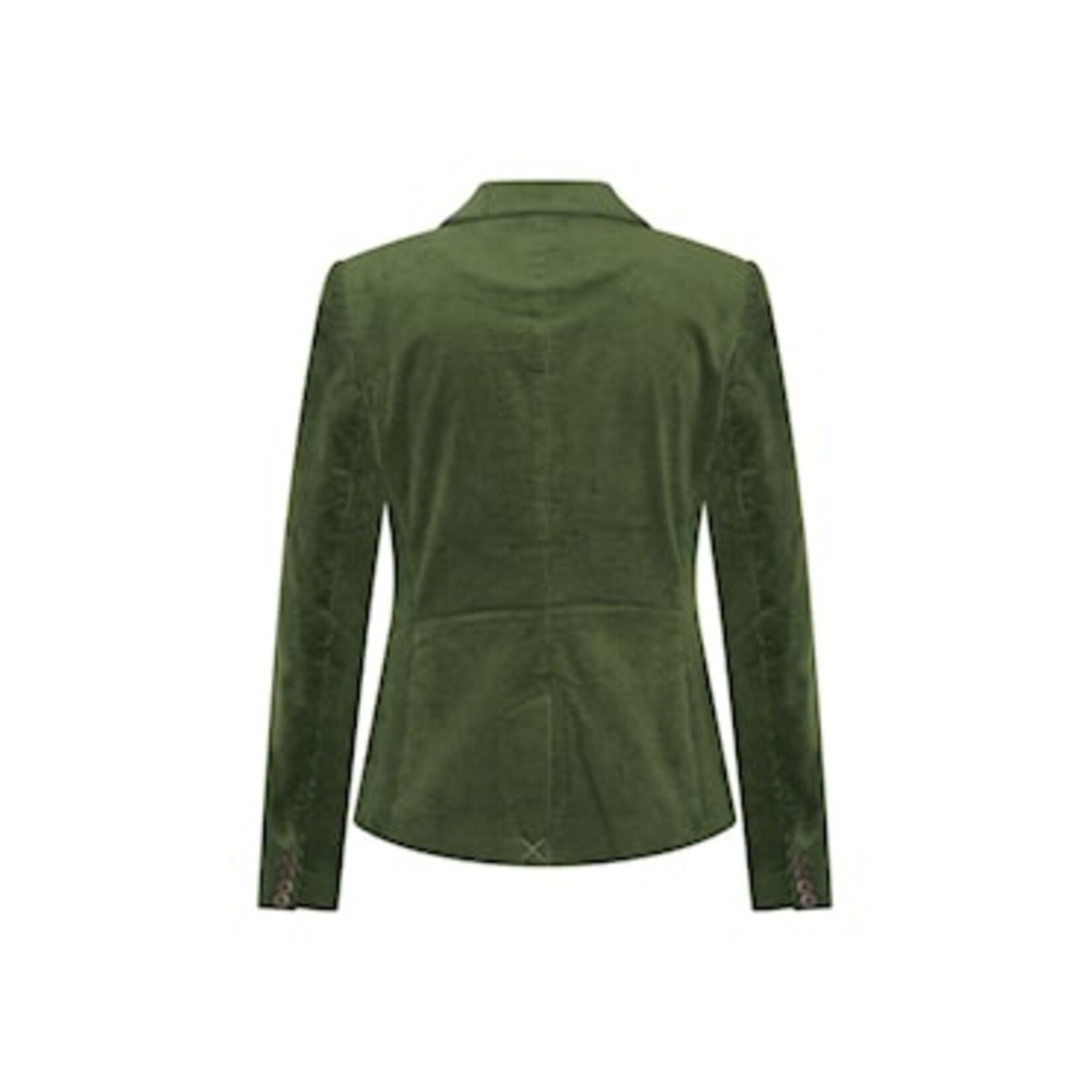 ZILCH 252RIB20 rib colbert groen