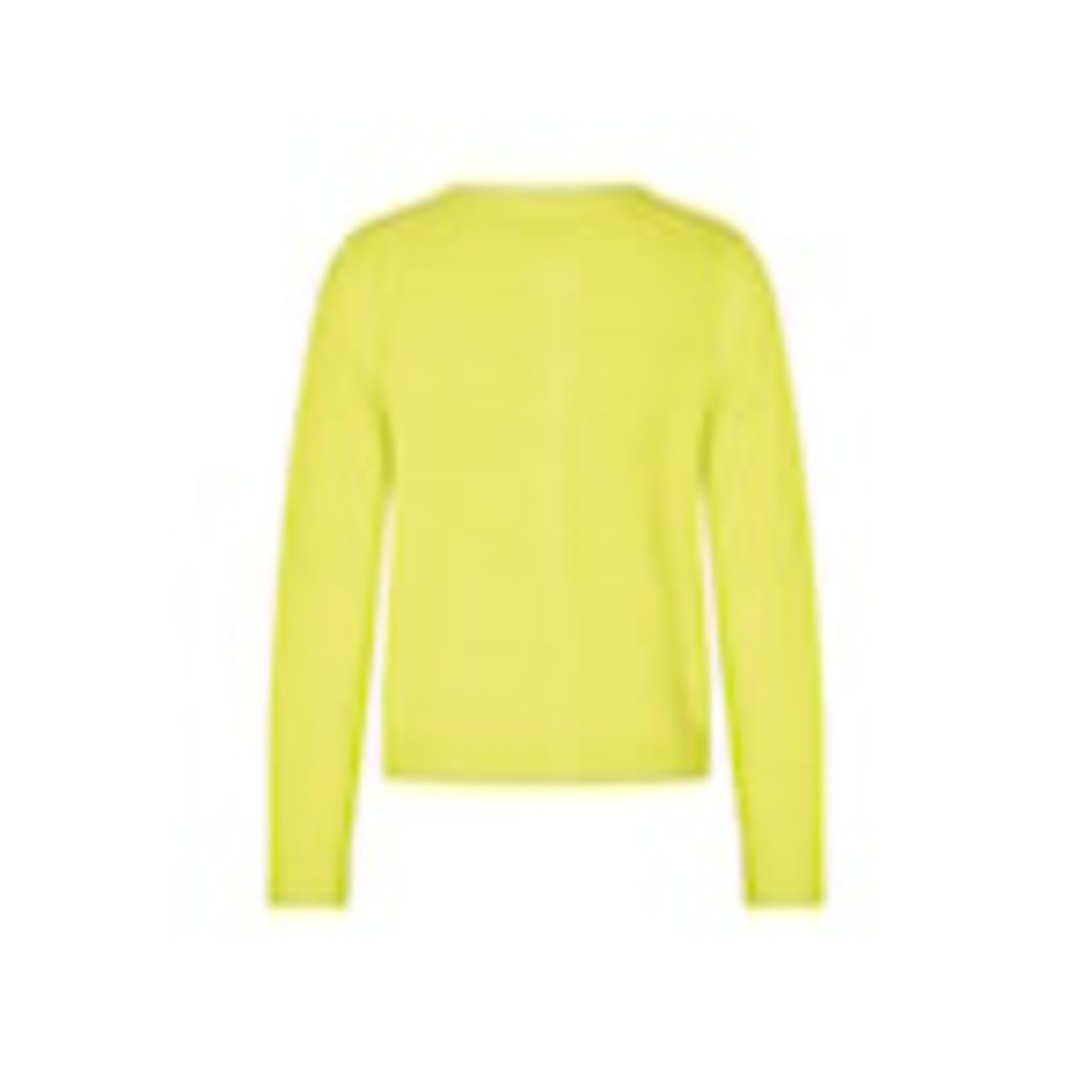 ZILCH 52AWN20.124 vest ronde hals lemon.