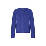 ZILCH Vest ronde hals blauw.