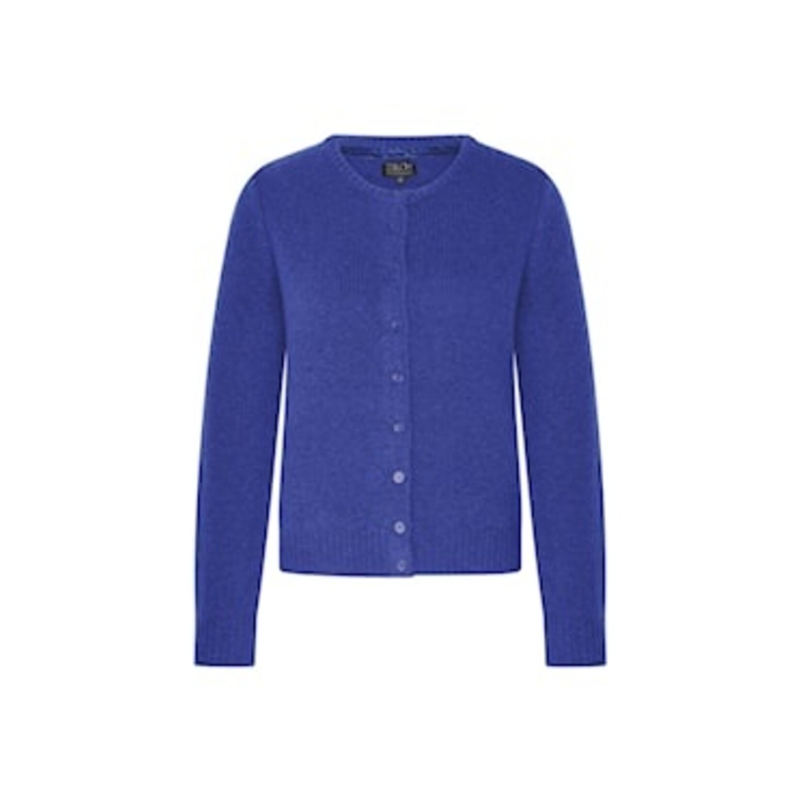 ZILCH 52AWN20.124 vest ronde hals electric blue.