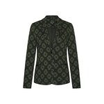 ZILCH Blazer ikat-groen.