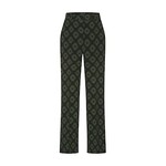ZILCH Pantalon ikat-groen.