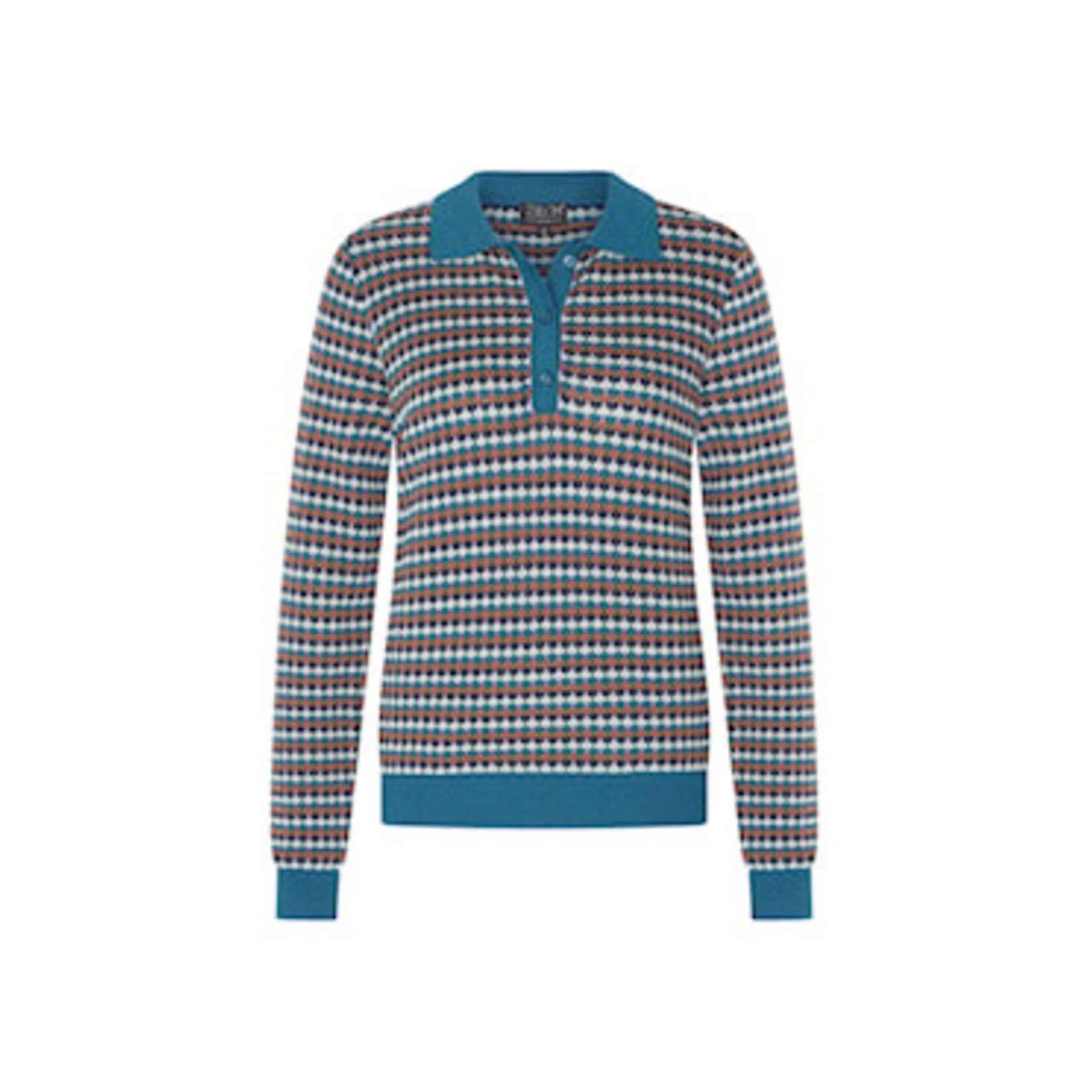 ZILCH Polo multi COT30.112 100% katoen.