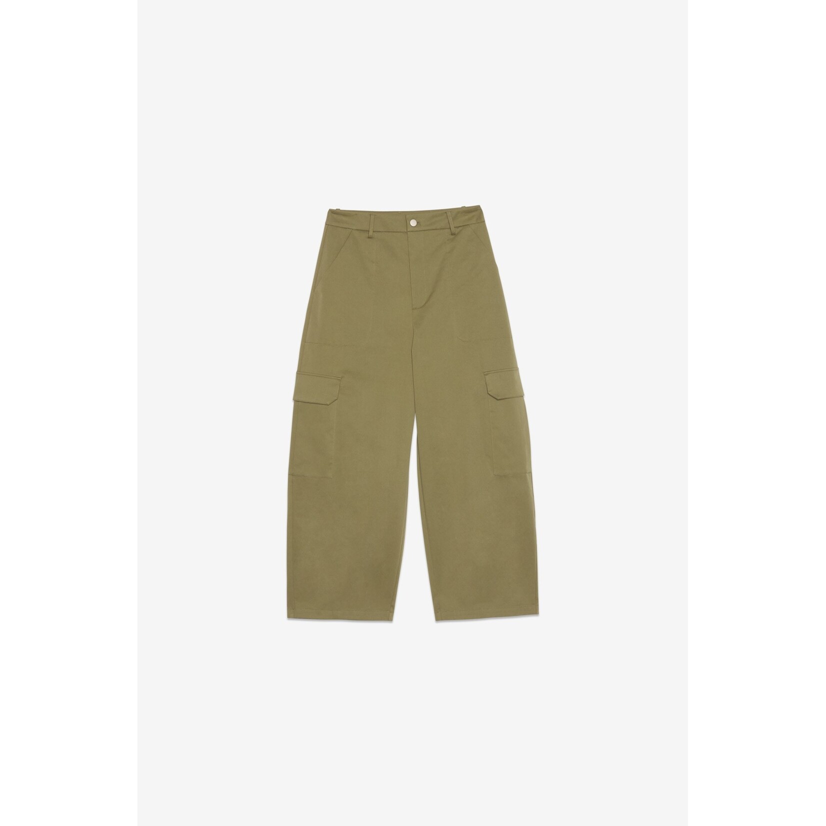 Même Road M8484P, broek groen van 100% katoen.