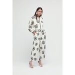 Même Road Bomberjack wit zwarte bloem