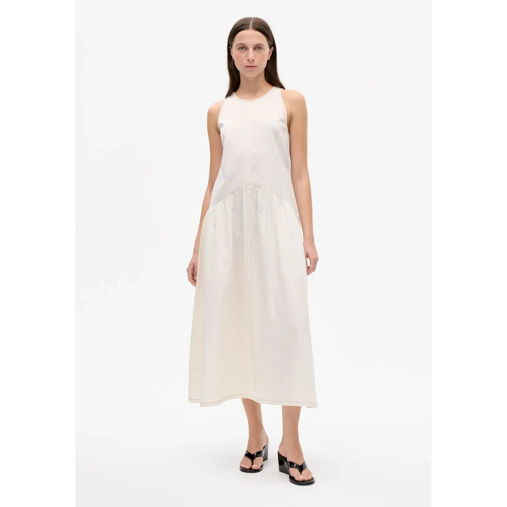 Baum und Pferdgarten Almina jurk van 100% orgamic cotton. Kleur: cloud dancer.