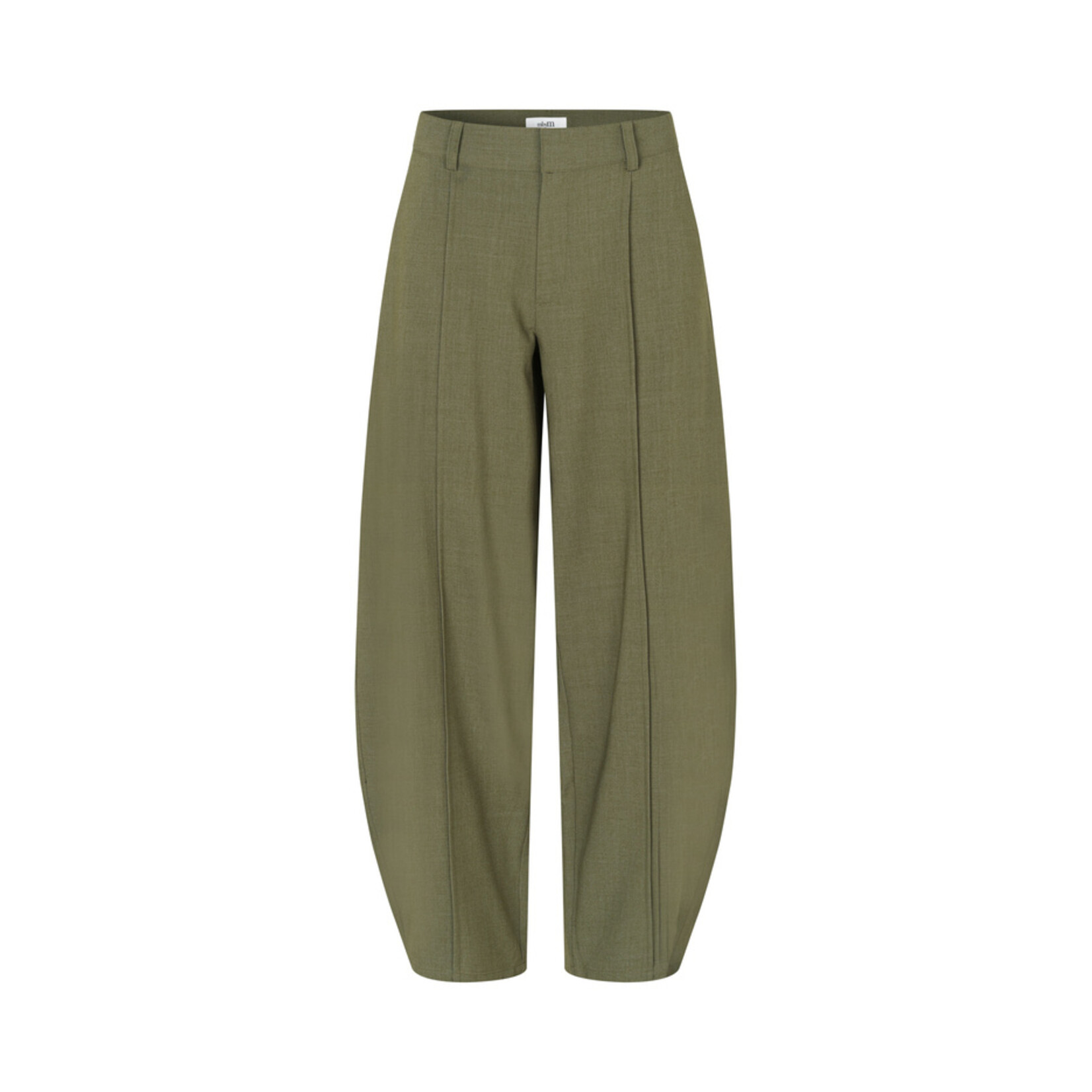 mbyM Pija-M pant kleur java 63% gerecycled poly, 33% viscose en 4% elasthan.