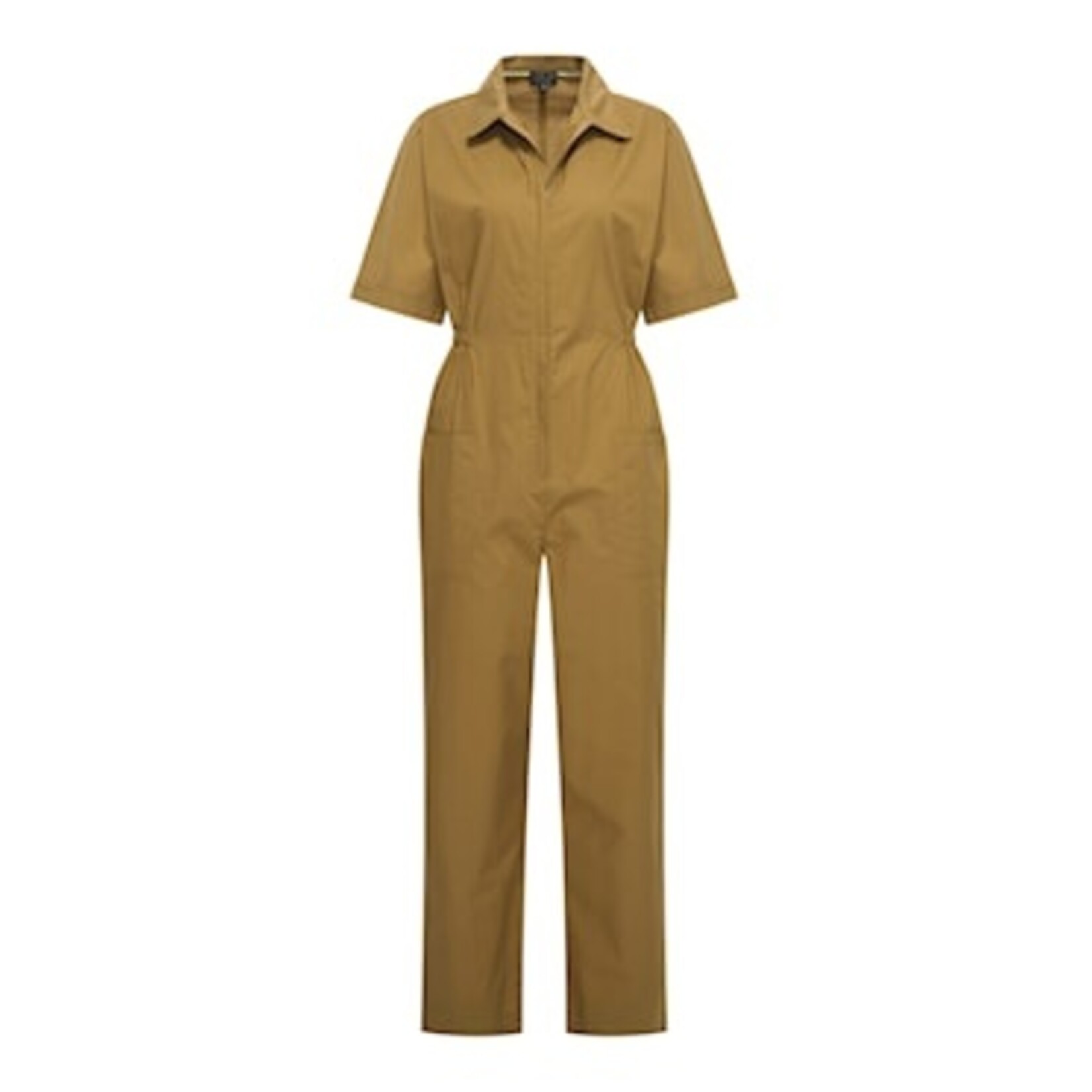 Zilch 61POP60.095 jumpsuit kleur breen 100% katoen