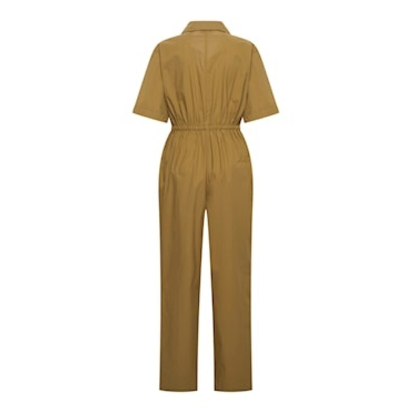 Zilch 61POP60.095 jumpsuit kleur breen 100% katoen