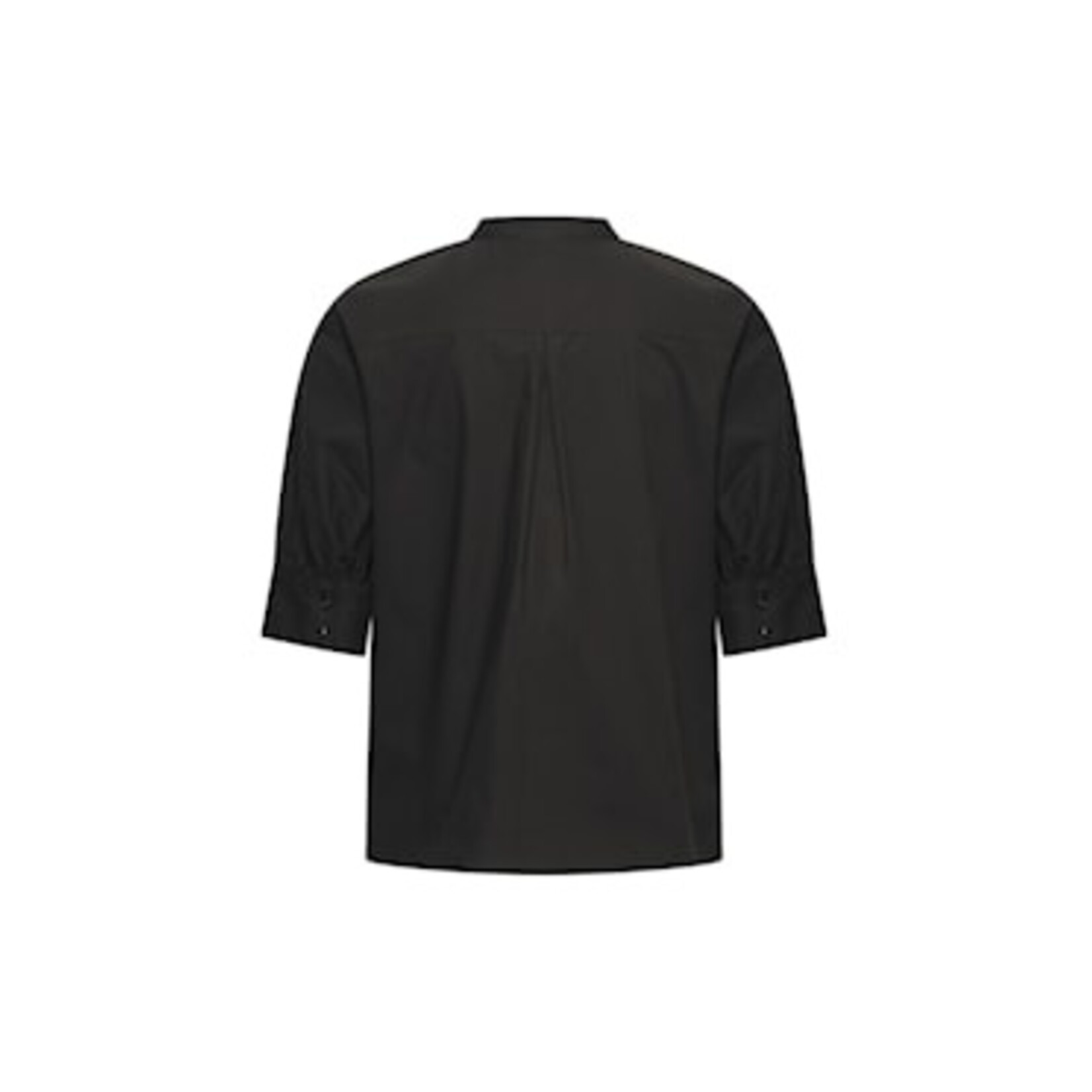 Zilch 61POP15.069 zwarte blouse 100% katoen