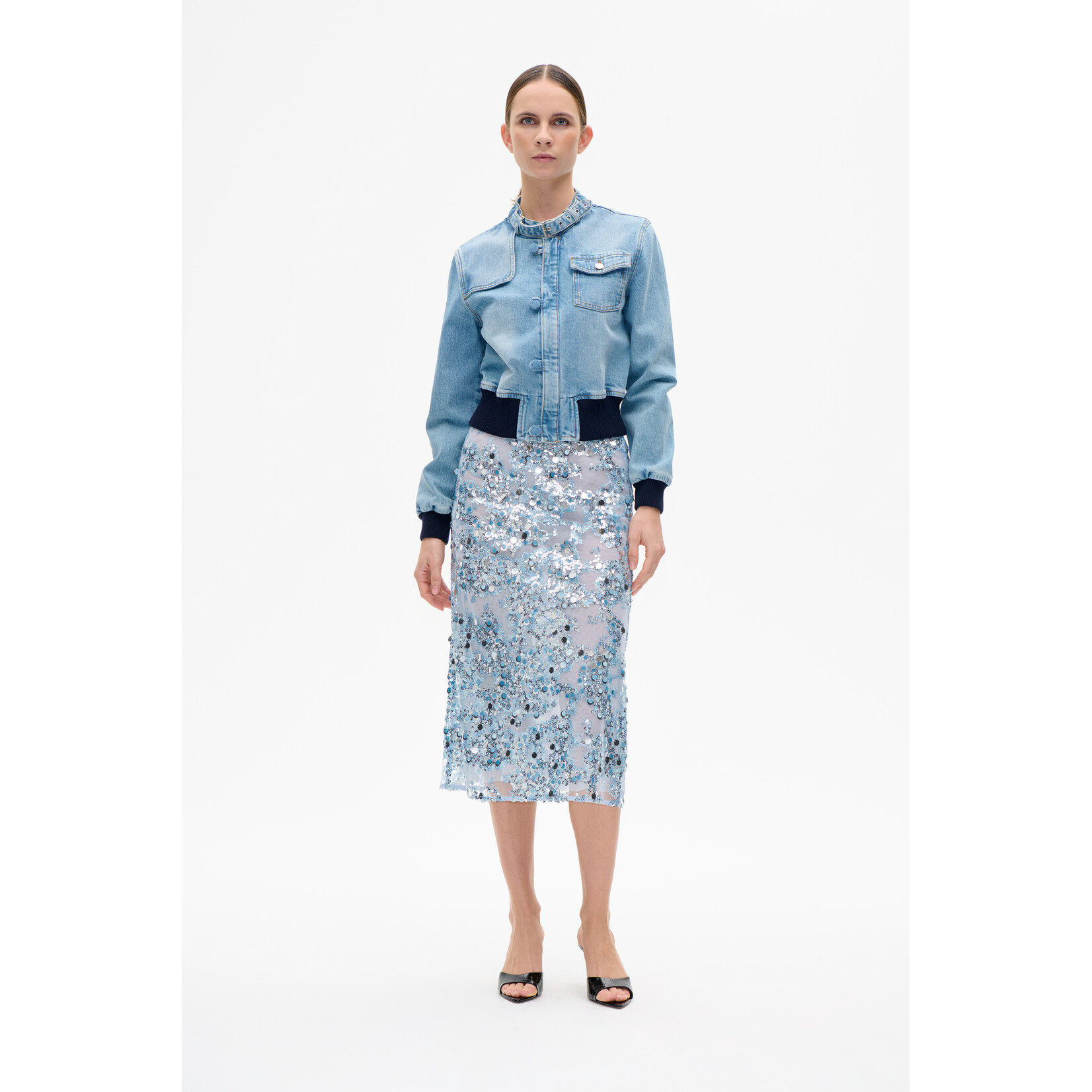 Baum und Pferdgarten Berna jacket 100% organic cotton denim.