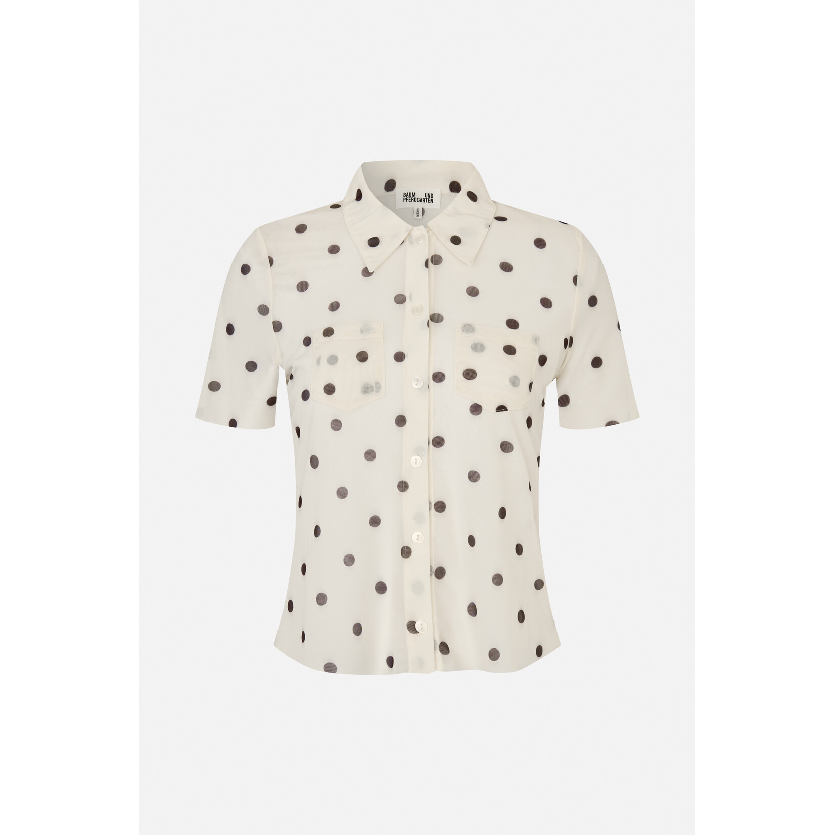 Jonie blouse van gerecycled polyester (6% elastan)
