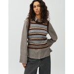 mbyM Flavin spencer multistripe brown