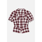 Baum und Pferdgarten Macaia blouse red check