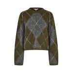 mbyM Zelie argyle olive