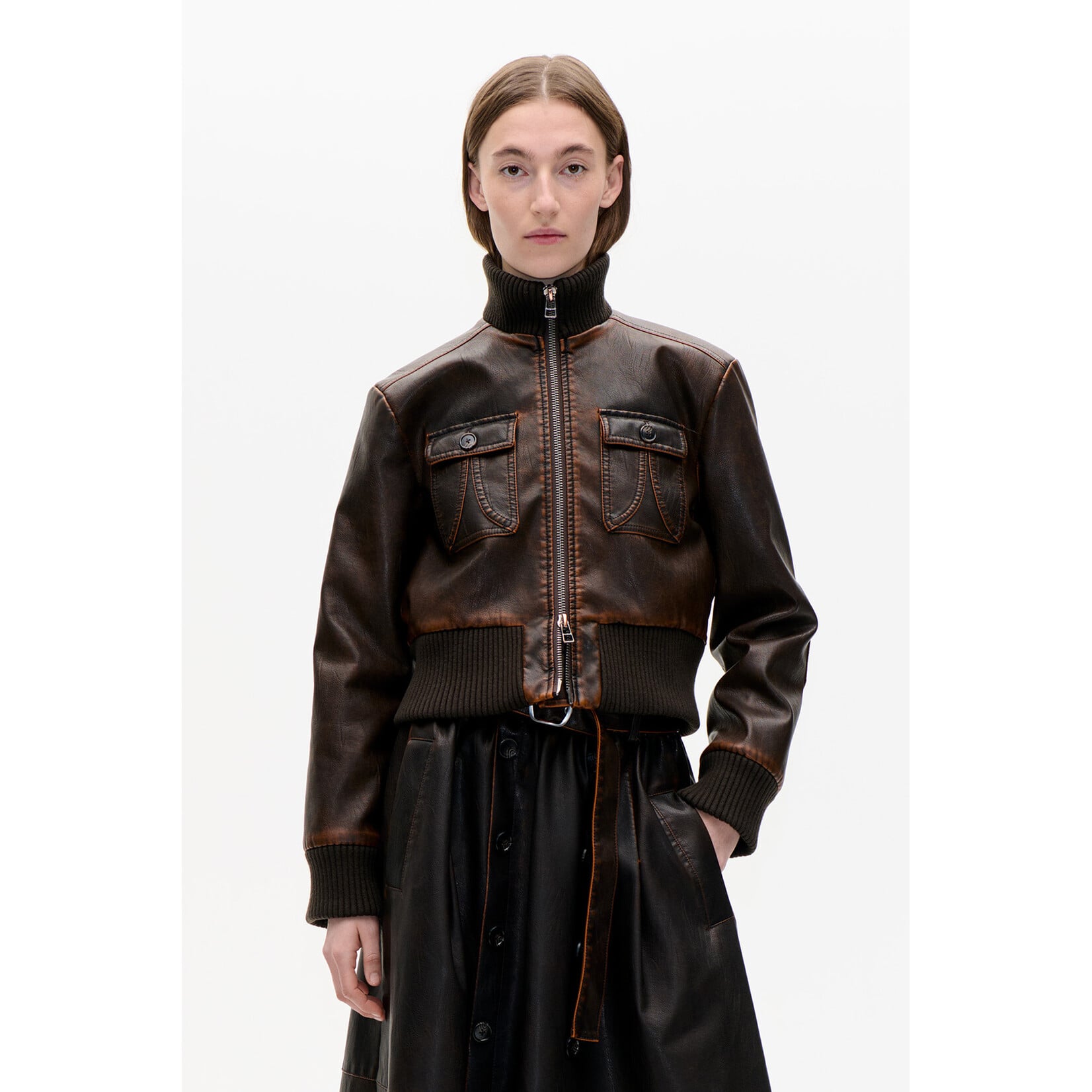 Baum und Pferdgarten Bailey jasje leatherlook mole brown
