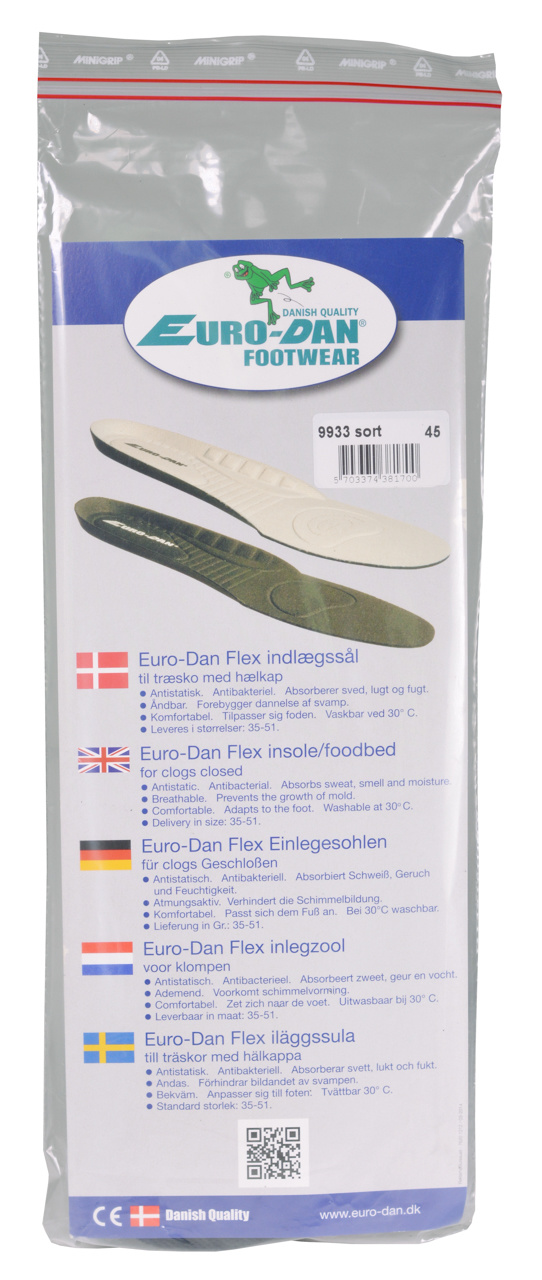 Euro-Dan Euro-Dan Flex inlegzool (38 t/m 50), foto 2 van 2
