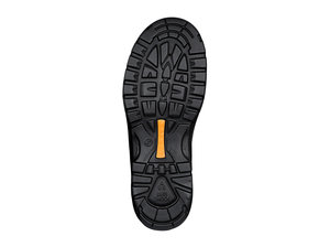 Grisport Grisport lasschoen S3 zwart OUTLET