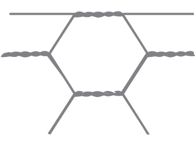 ArcelorMittal Zeskantgaas Avigal® verzinkt (13x0,7 mm) 50 t/m 200 cm