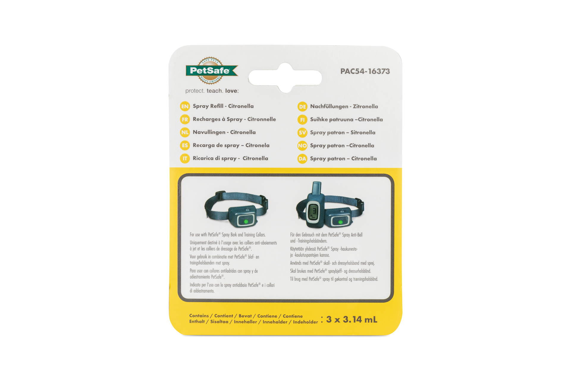 PetSafe Navulling anti-blaf spray Citronella (per 3 stuks verpakt), foto 4 van 4