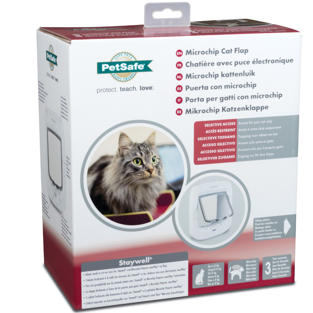 Staywell Microchip kattenluik, foto 5 van 6