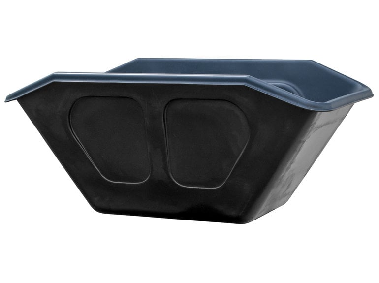 Hummer Zwarte kunststof HDPE kruiwagenbak 500 L