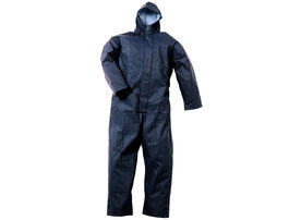 Lyngsoe microflex stretch regenoverall PU marine (S t/m XXXL)