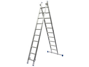 Maxall 2-delige Reformladder met rechte bomen (6 t/m 14 sporten)