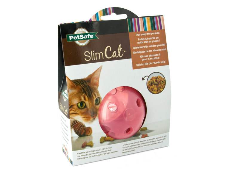 PetSafe Snackbal Slimcat roze