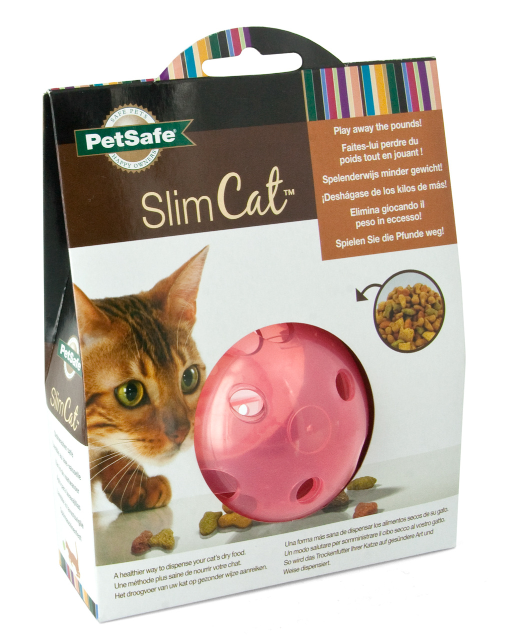 PetSafe Snackbal Slimcat roze, foto 3 van 4