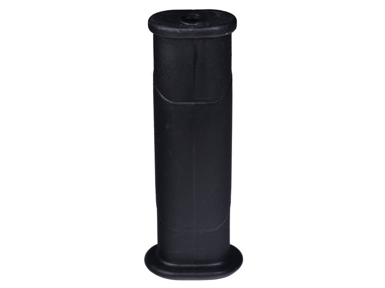 Hummer Zwart ovalen handvat (per 2 stuks)
