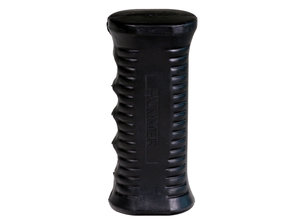 Hummer Zwart ovalen handvat met foamgrip (per 2 stuks)