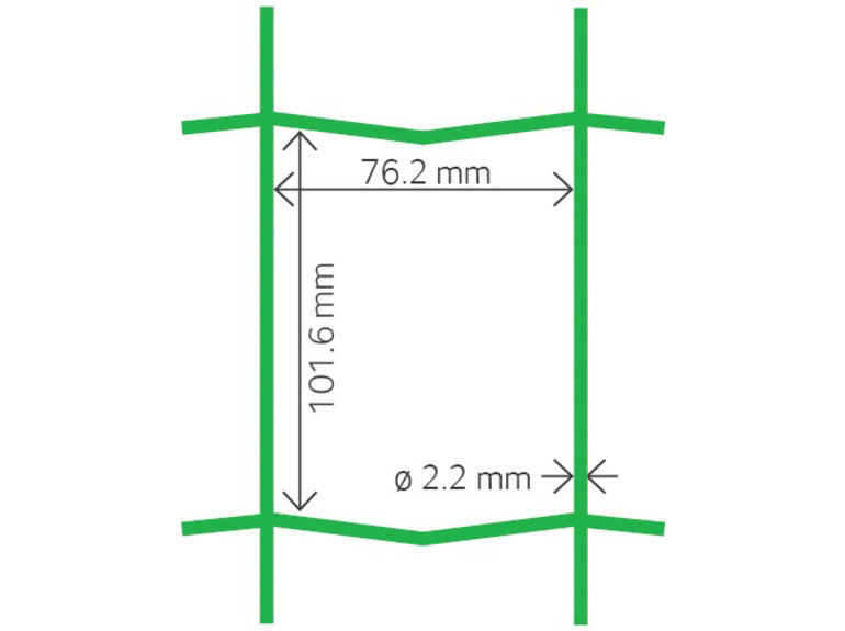 ArcelorMittal PALMA® groen 100 t/m 150 cm