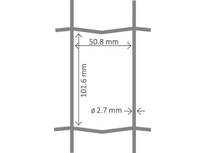 ArcelorMittal Parco® Crapal®2 verzinkt (50,8x101,6 mm) 100 t/m 200 cm