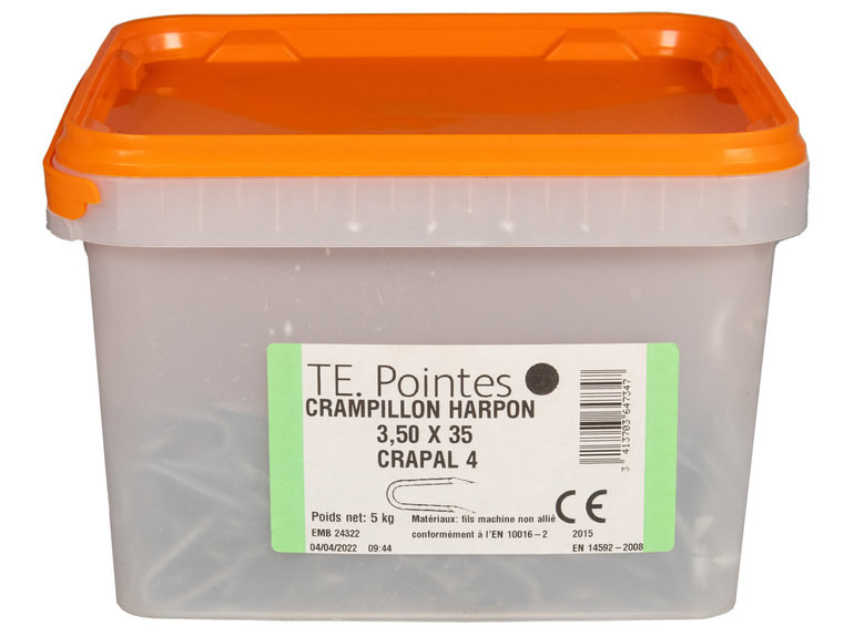 ArcelorMittal Harpoenkrammen Crapal®4 verzinkt (35 t/m 50 mm)