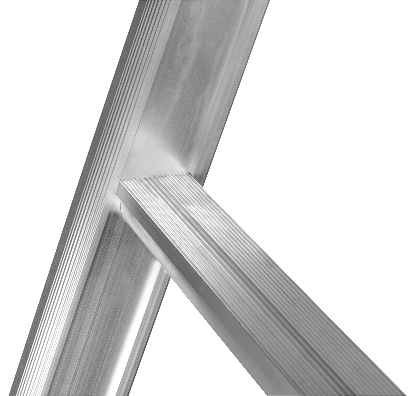 Maxall 3-delige Opsteekladder met rechte bomen (14 sporten), foto 3 van 6