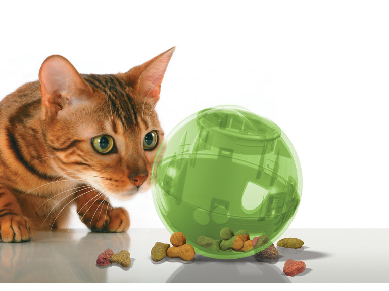 PetSafe Snackbal Slimcat groen