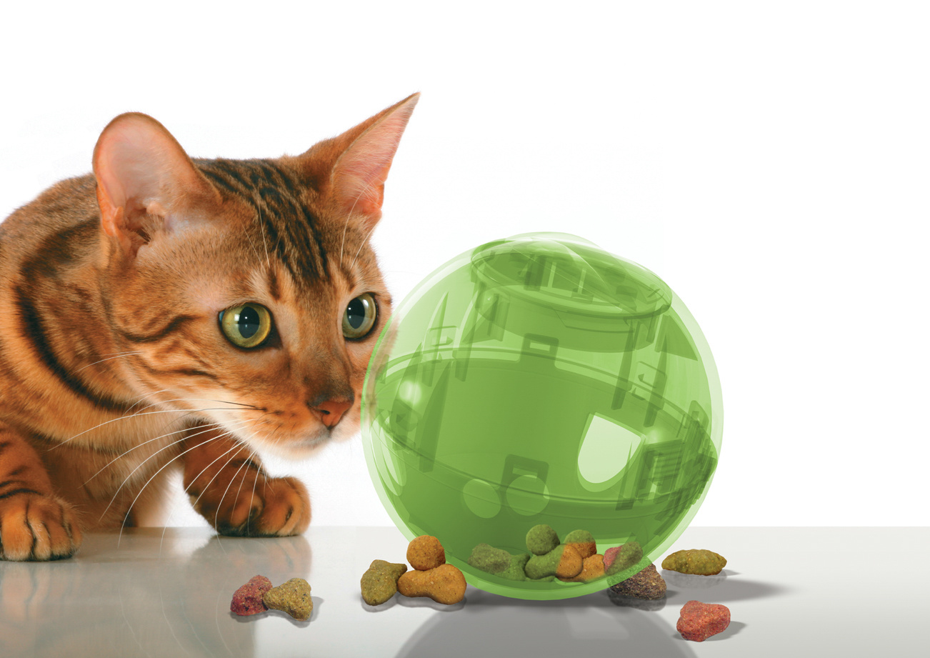 PetSafe Snackbal Slimcat groen, foto 4 van 4