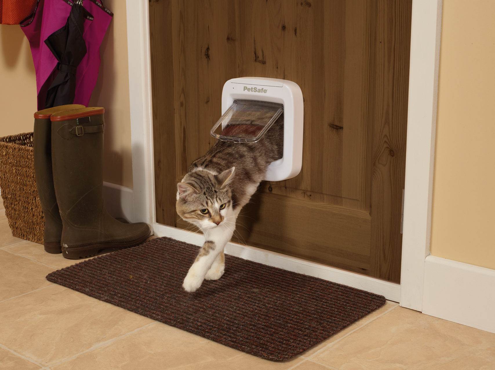 Staywell Microchip kattenluik, foto 6 van 6