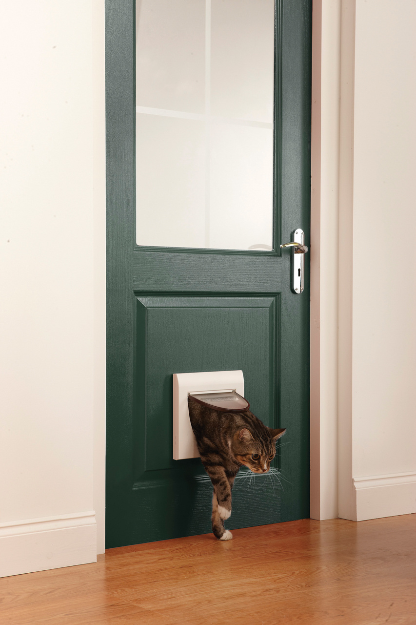 Handmatig afsluitbaar kattenluik Classic, foto 4 van 4